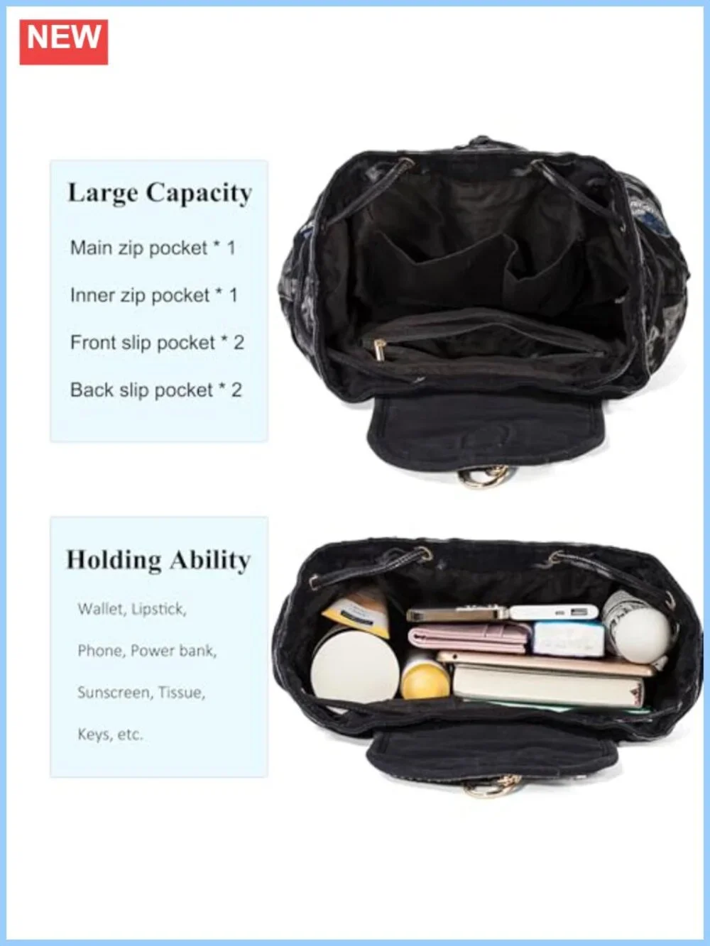 N/A carryall spacious shipping